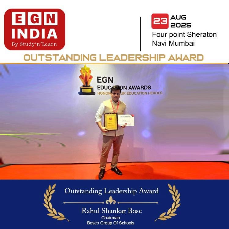 Outstanding Leadership Award - Rahul Shankar Bose