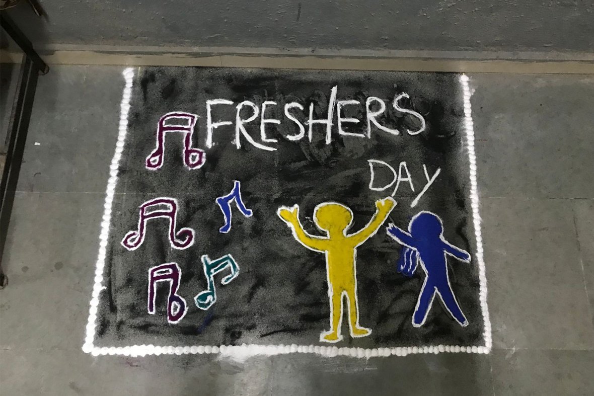 Freshers Day welcome