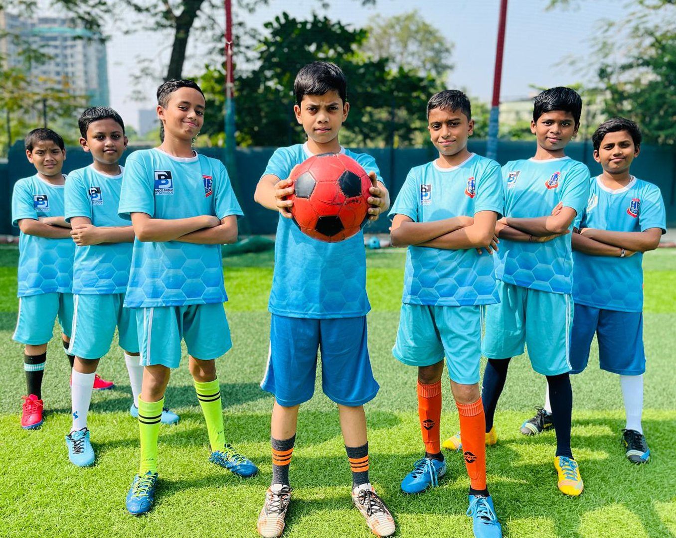 Football Activity at School