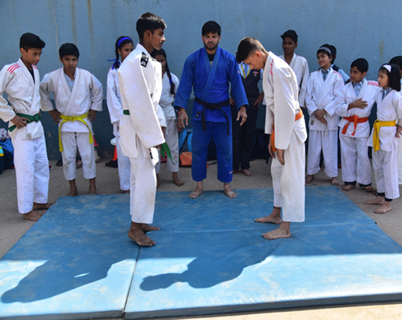 Judo Class at School
