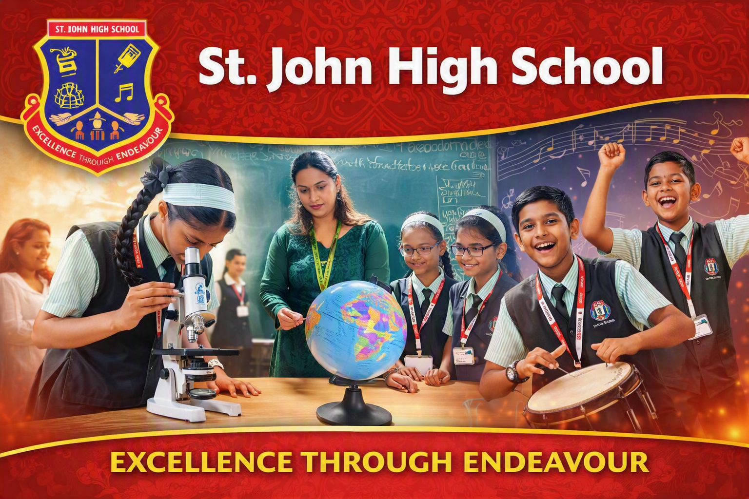 St. John High School Announcement